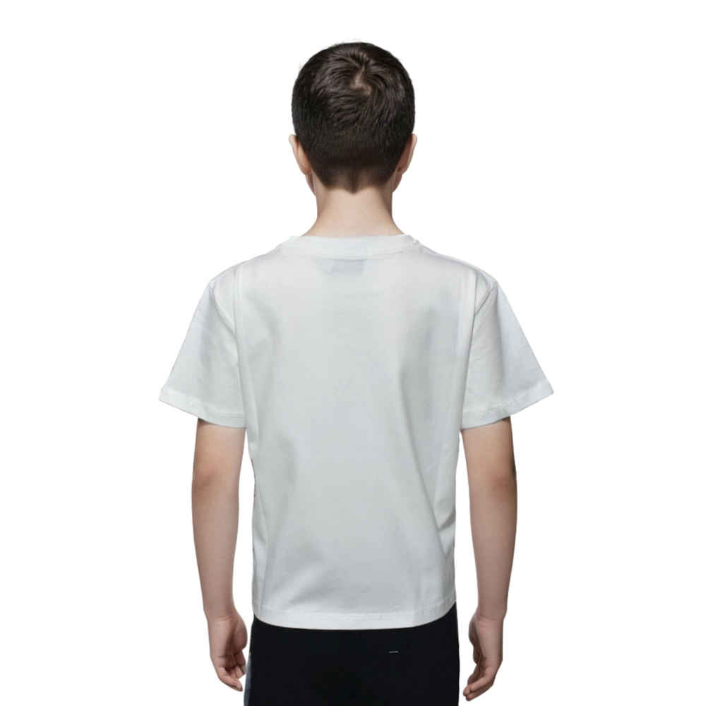 Burberry Animal Kingdom Print White Kids T-shirt-thumb-1