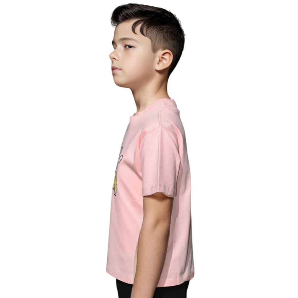 Dior Rabbit Print Pink Premium Kids T-shirt-2
