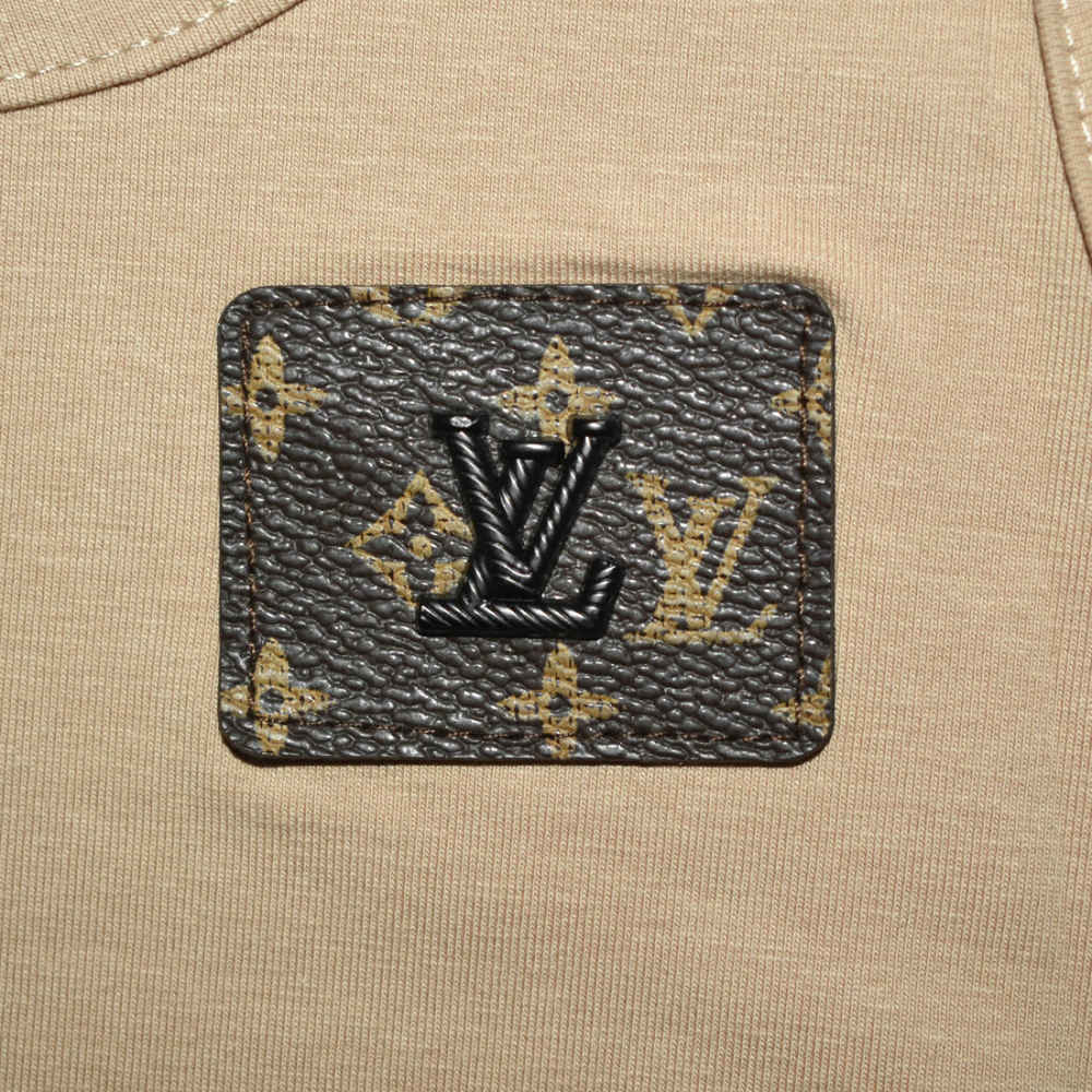 Louis Vuitton Brown Premium T-shirt For Kids-thumb-3