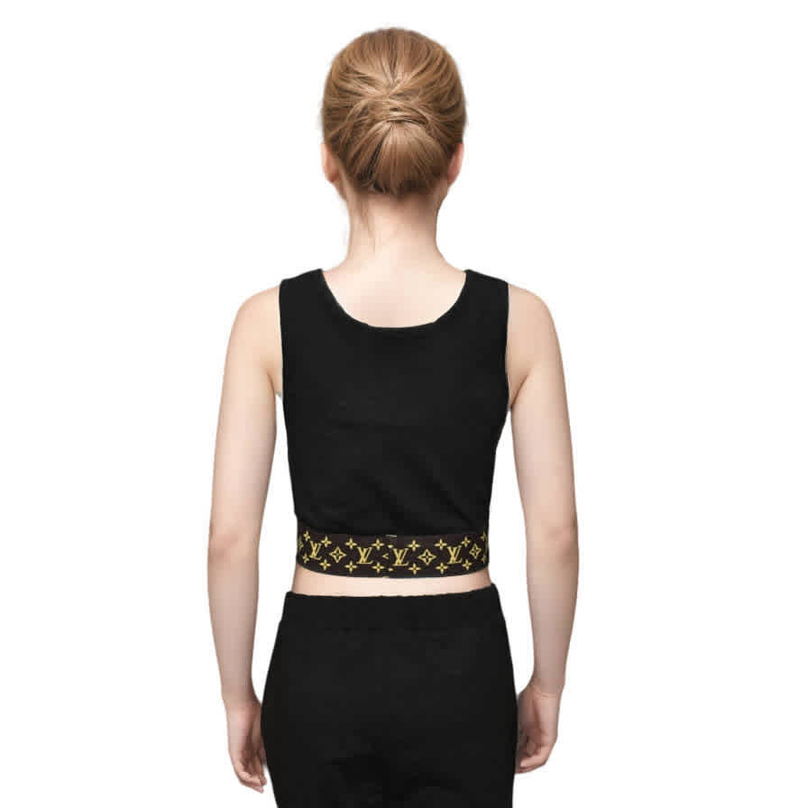 Louis Vuitton Black Premium Quality T-shirt For Kids-thumb-1