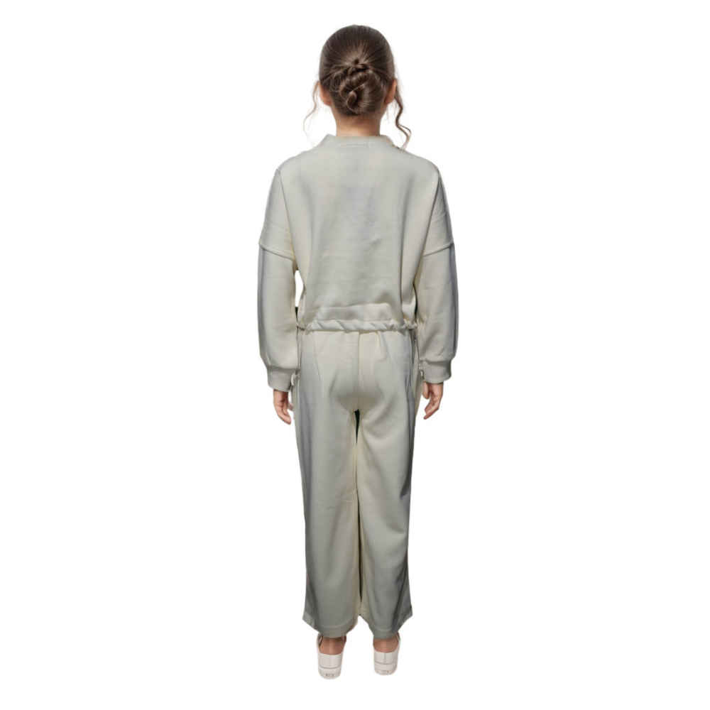 YSL Cream Premium Girls Co-ord Set-1