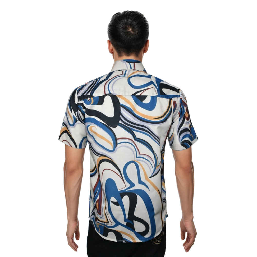 Dior Abstract Print Premium Quality Shirt-thumb-1