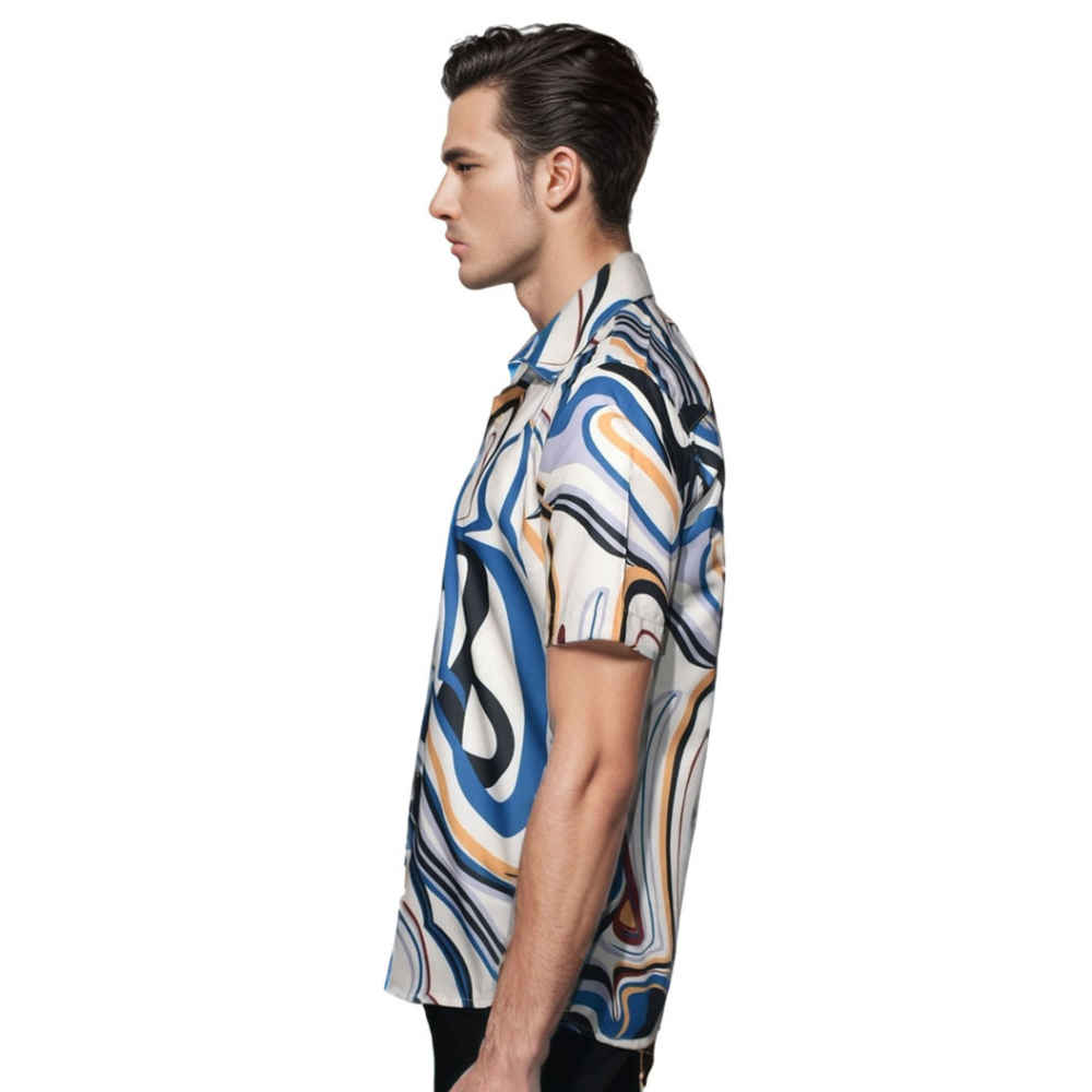 Dior Abstract Print Premium Quality Shirt-thumb-2