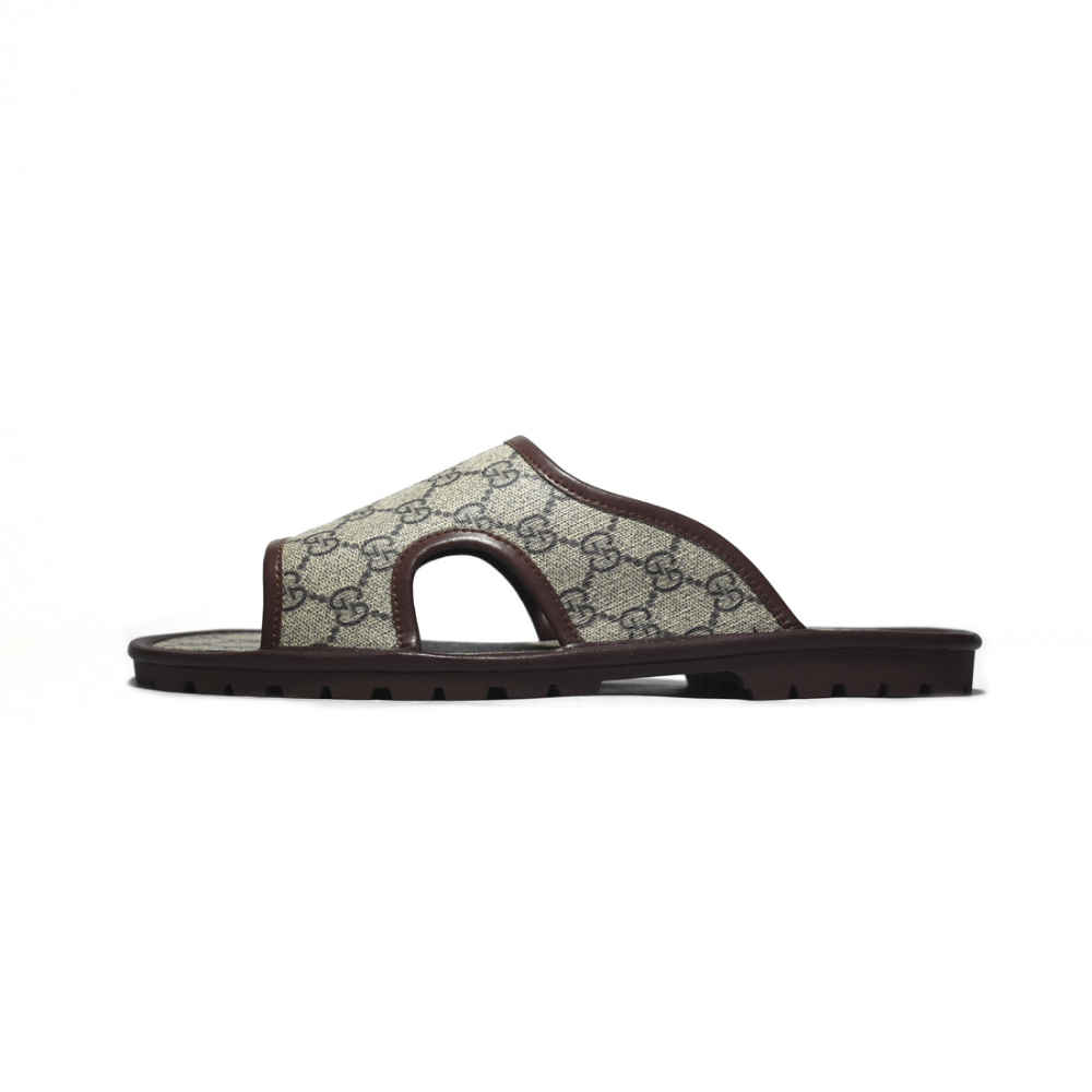 Gucci Cream Premium Quality Men's Flip-flops-thumb-1