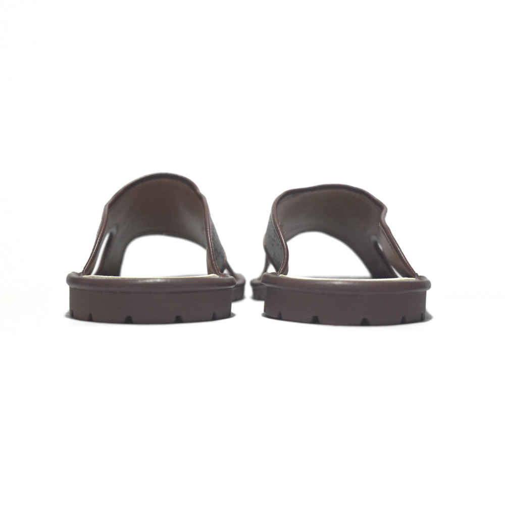 Gucci Cream Premium Quality Men's Flip-flops-thumb-5