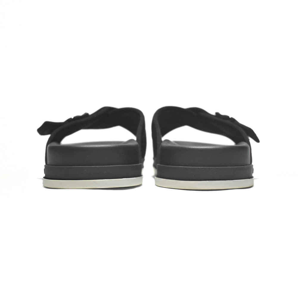 Louis Vuitton Black Premium Quality Men's Flip-flops-5