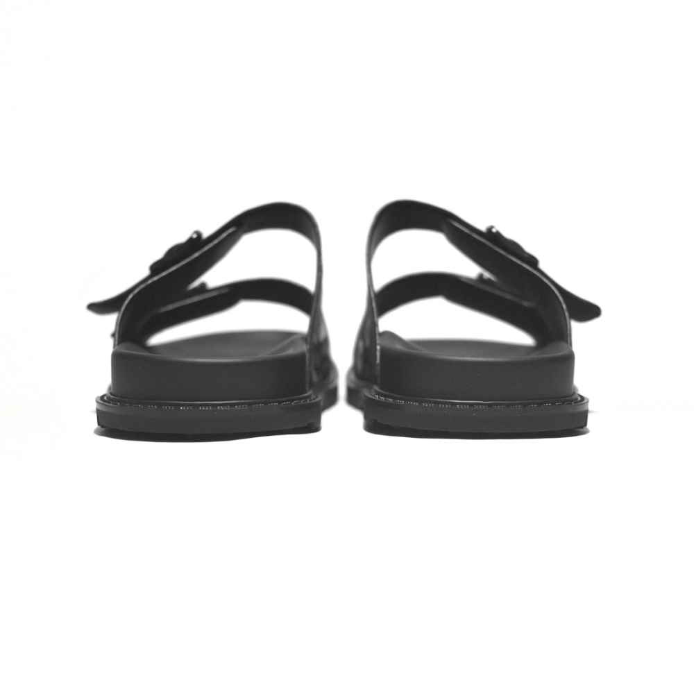 Louis Vuitton Black Premium Quality Men's Flip-flops-5