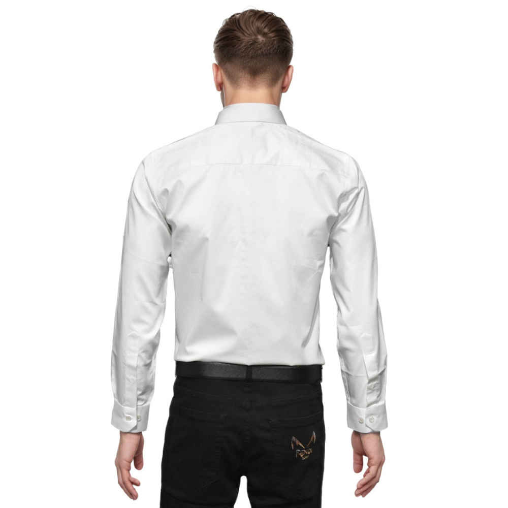 Burberry Pocket Logo White Premium Quality Shirt-1