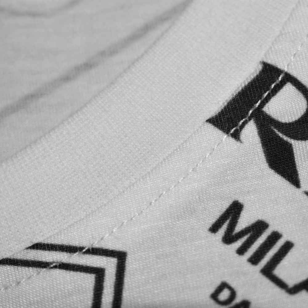 Prada White Premium Quality Short Sleeve Shirt & Shorts Combo-5