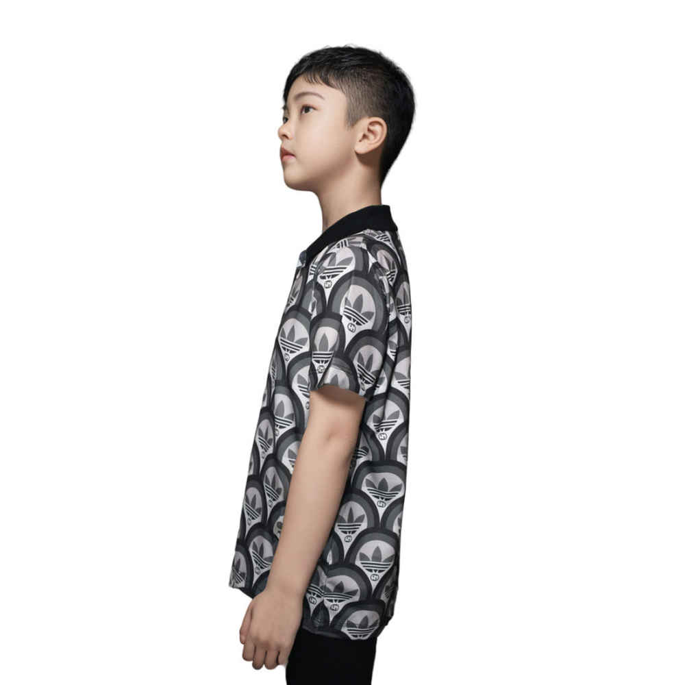 Adidas Black Premium Quality Kids T-shirt-2