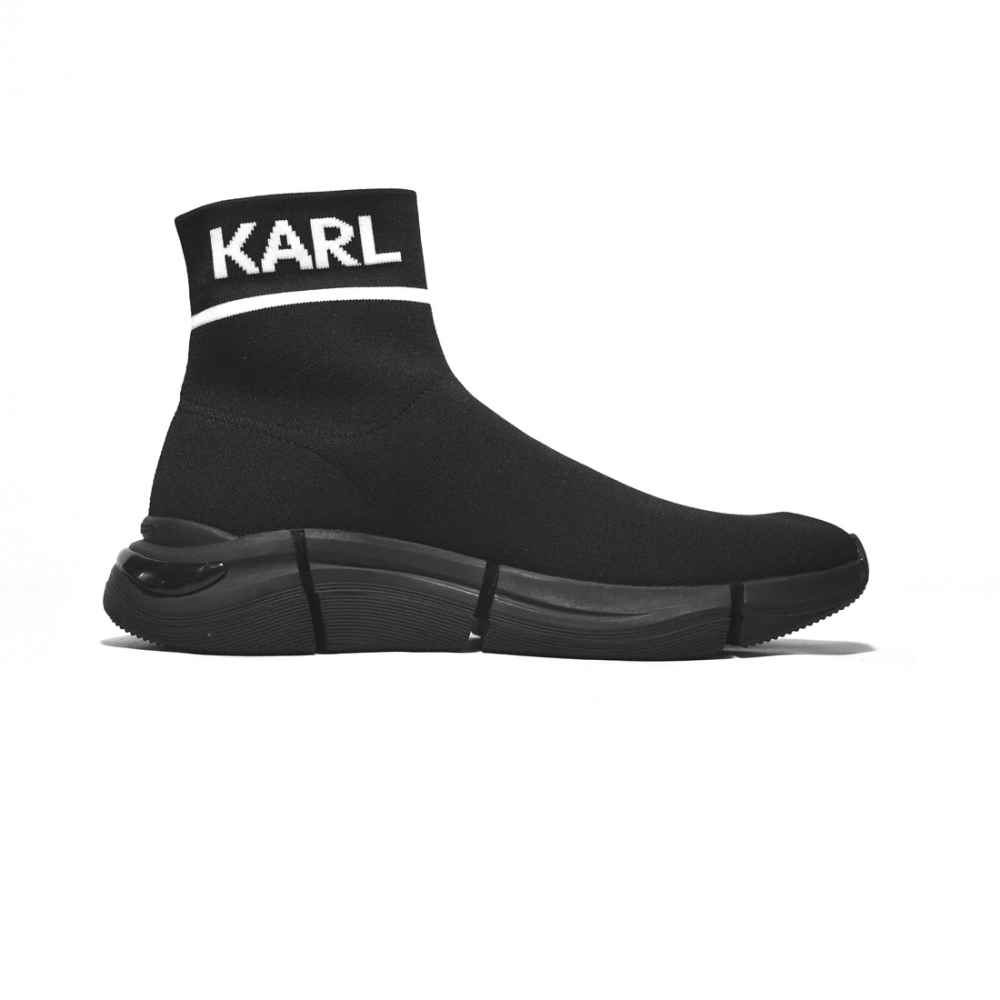 Karl Lagerfeld Black Premium Quality Sneakers-1