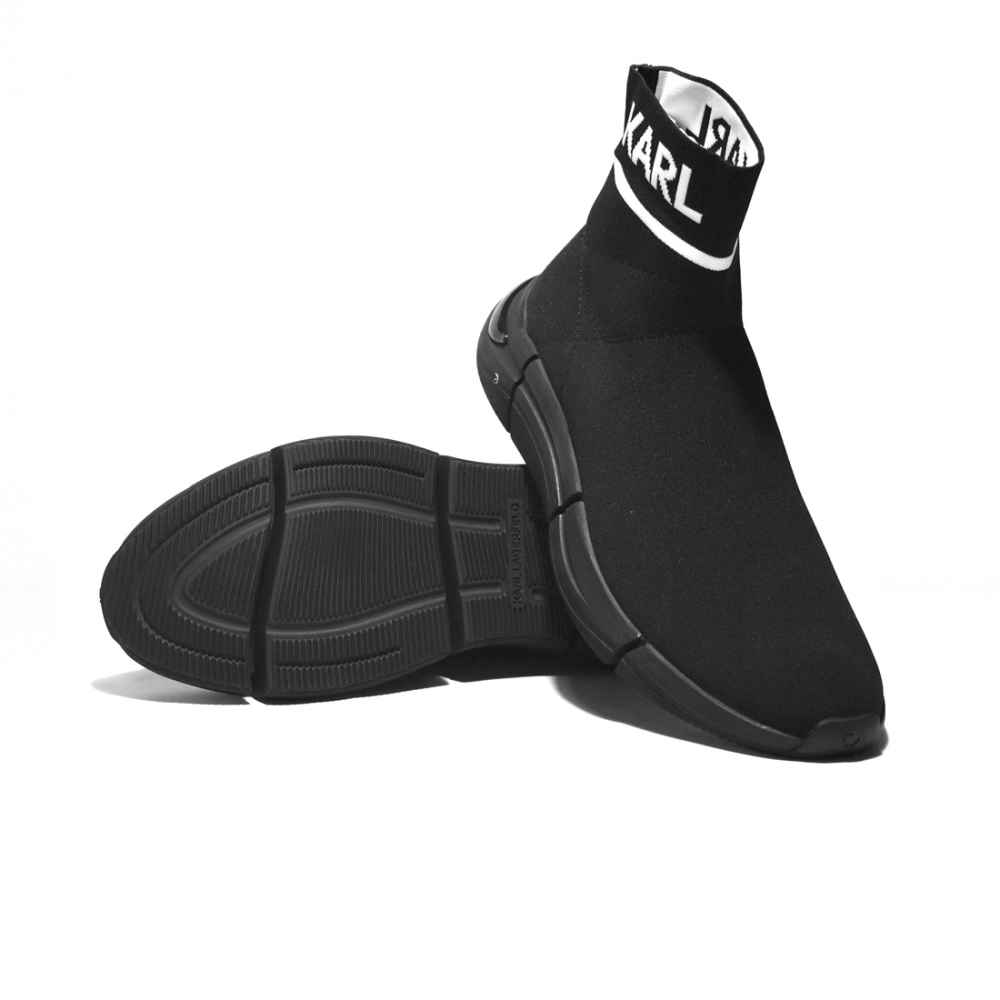 Karl Lagerfeld Black Premium Quality Sneakers-5