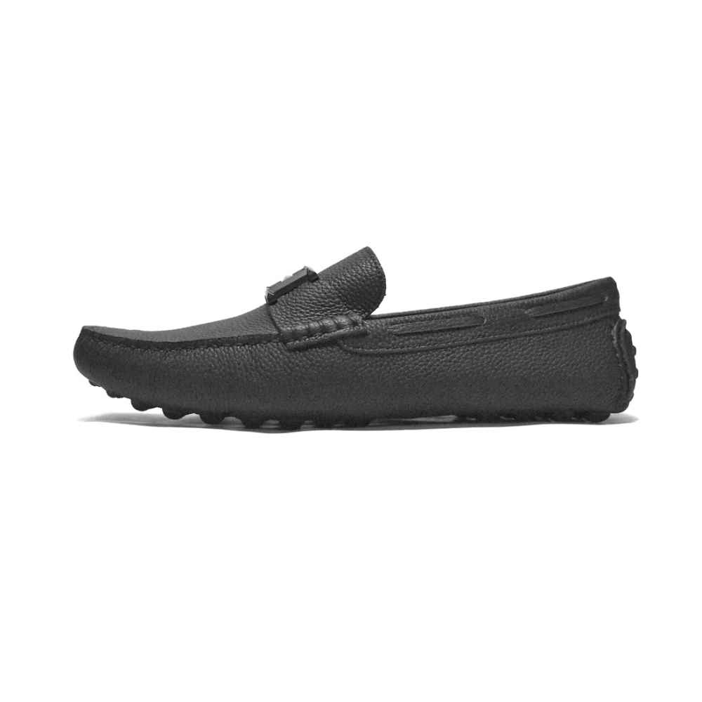 Hermes Paris Black Premium Quality Loafer-thumb-1