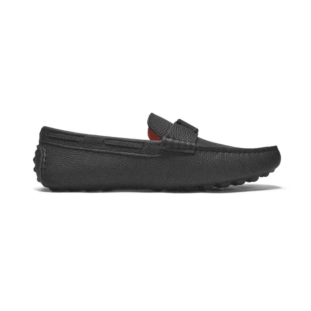 Hermes Paris Black Premium Quality Loafer-thumb-2