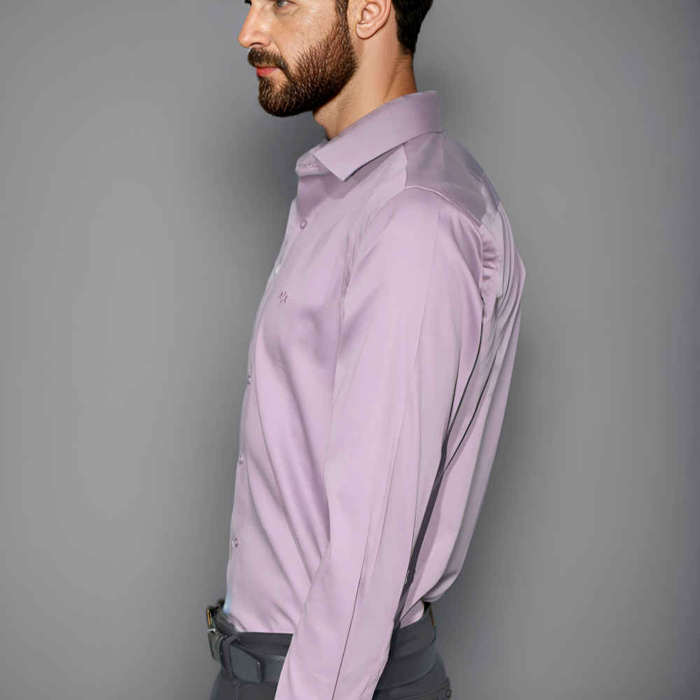 Armani Exchange Purple Premium Quality Shirt-1