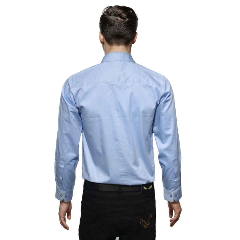 Giorgio Armani Sky Blue Premium Quality Shirt-1