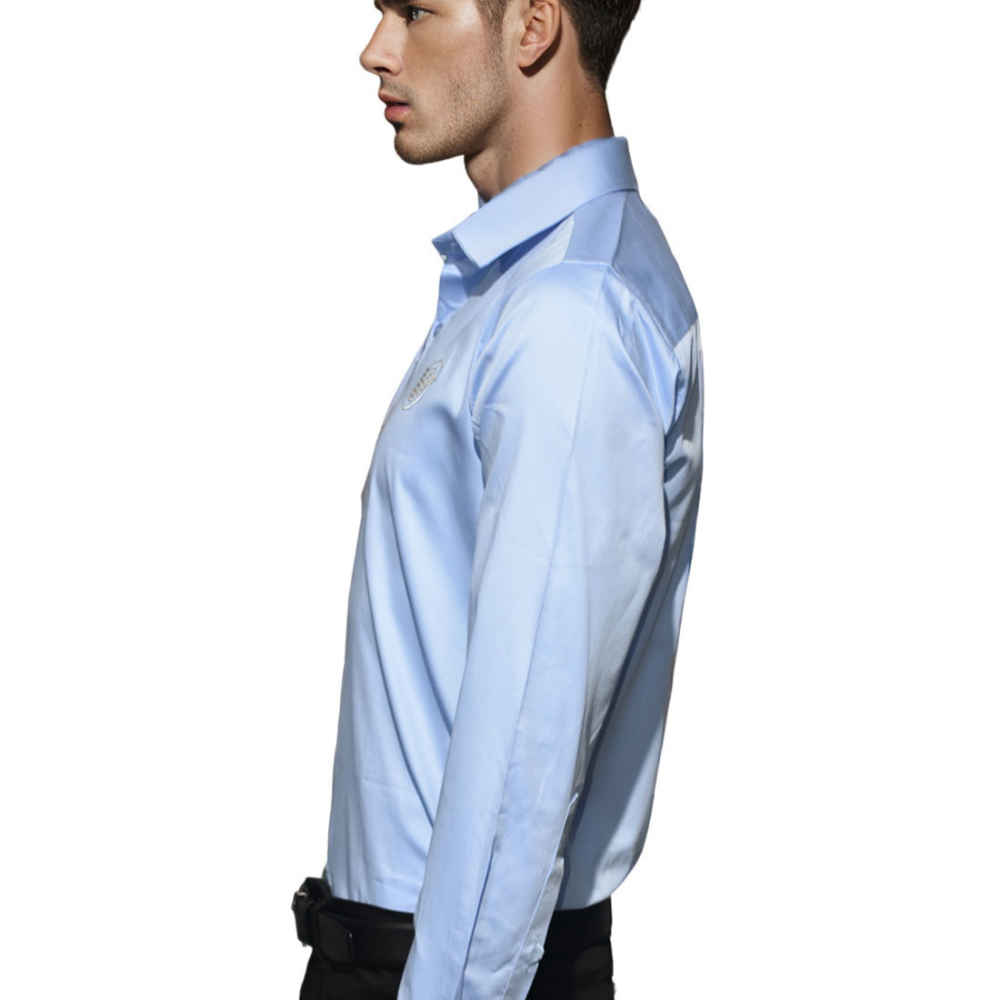 Giorgio Armani Sky Blue Premium Quality Shirt-3