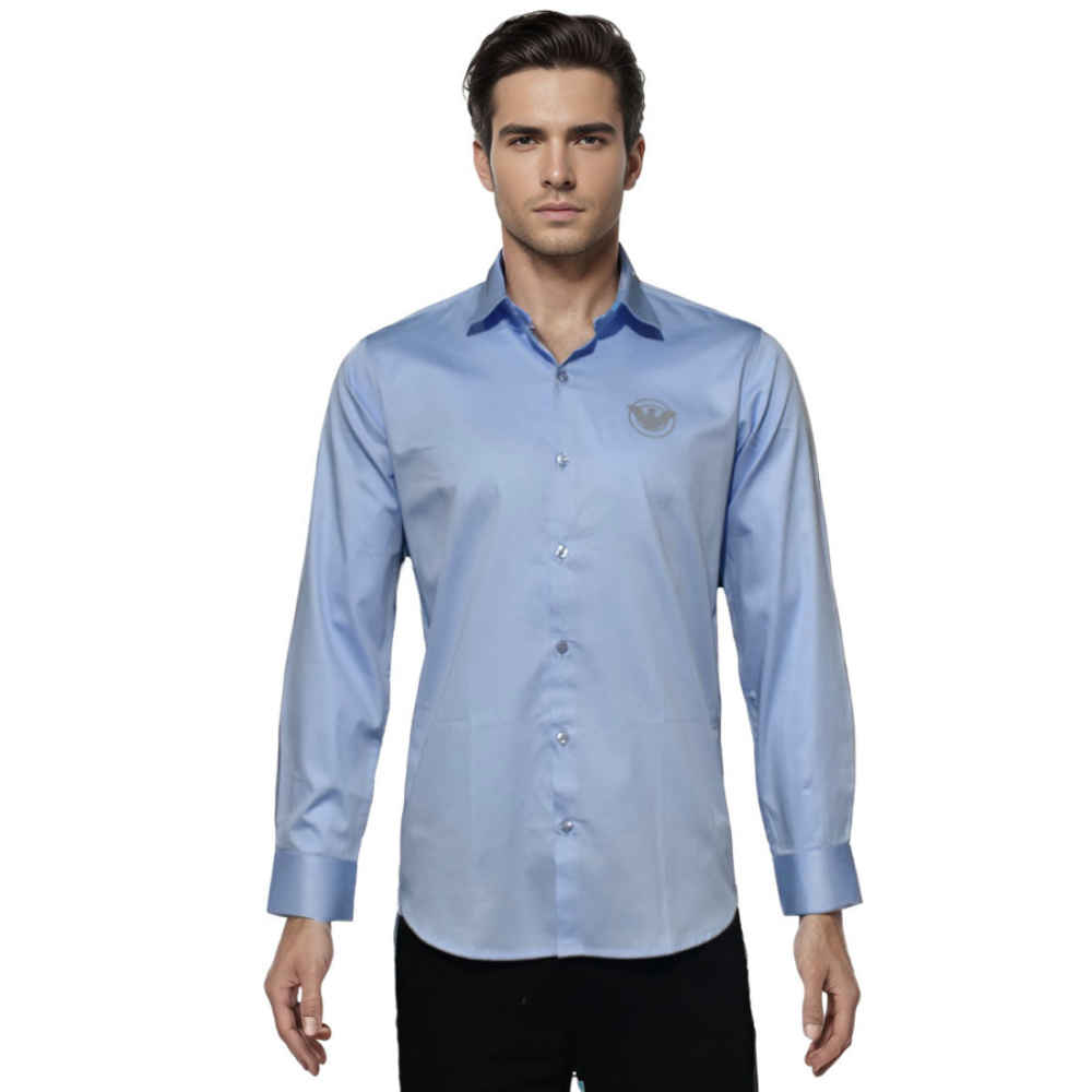 Giorgio Armani Sky Blue Premium Quality Shirt-6