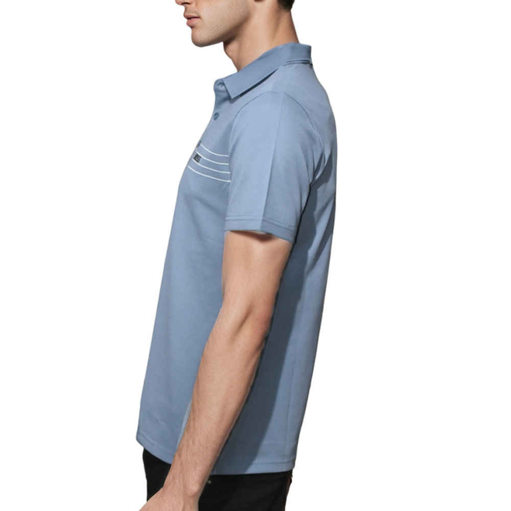 Boss Blue Premium Quality Polo T-shirt-thumb-2