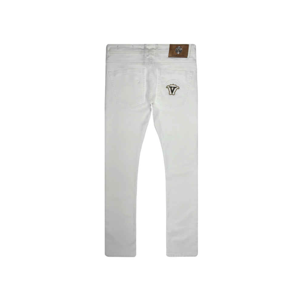 Versace White Premium Quality Jeans-5