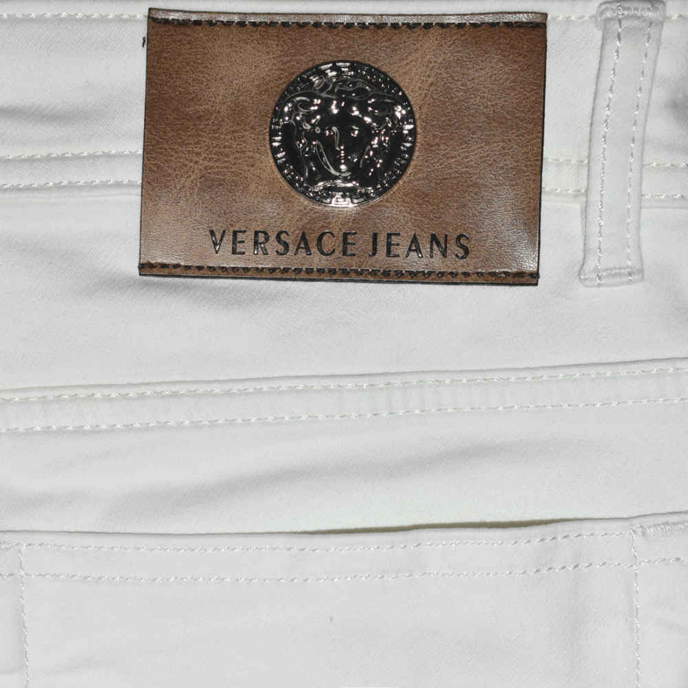 Versace White Premium Quality Jeans-4