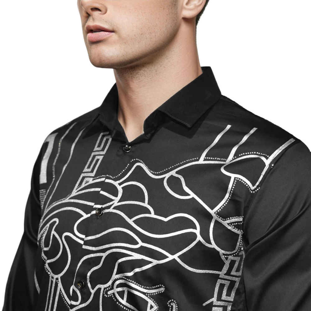 Versace Black Premium Quality Shirt-3