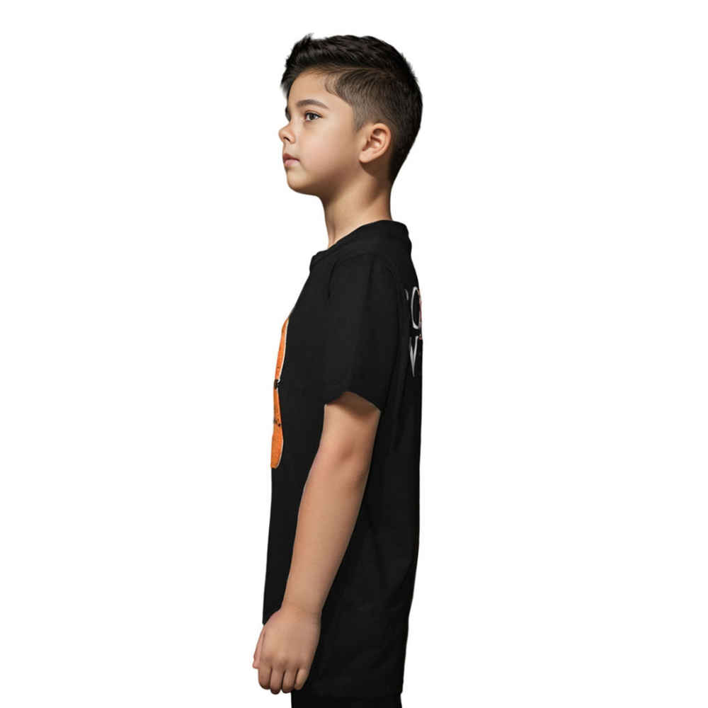 Bottega Veneta Black Premium Kids T-shirt-2