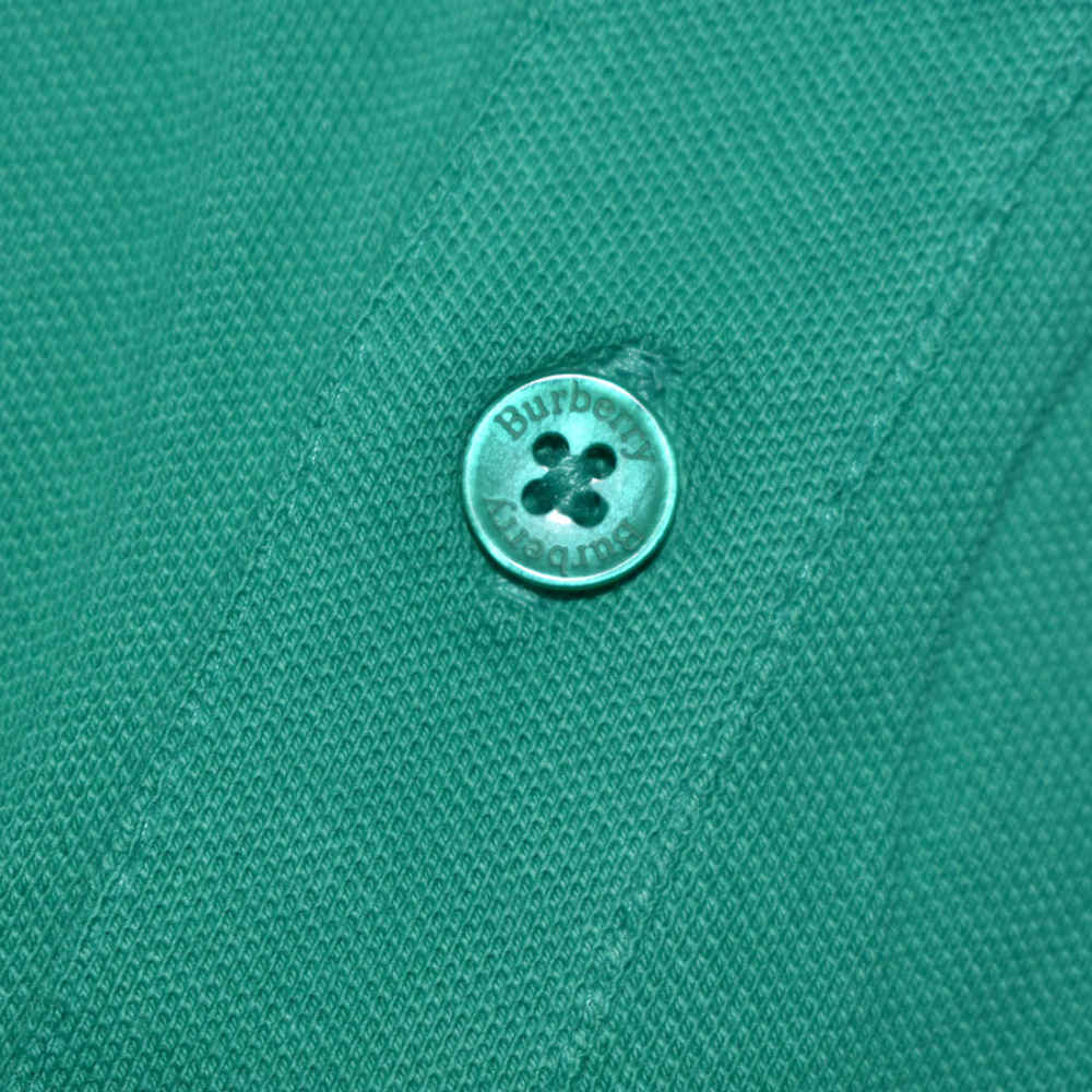 Burberry Green Premium Kids Polo T-shirt-thumb-4