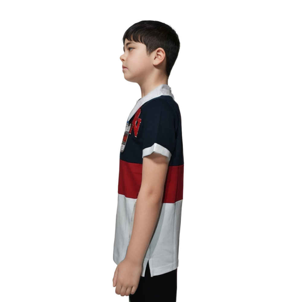 Burberry Blue Premium Quality Kids T-shirt-2