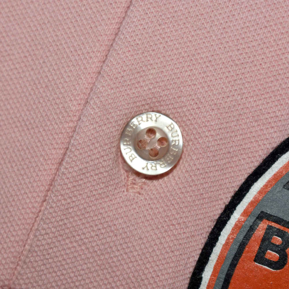 Burberry Peach Premium Quality Kids T-shirt-4