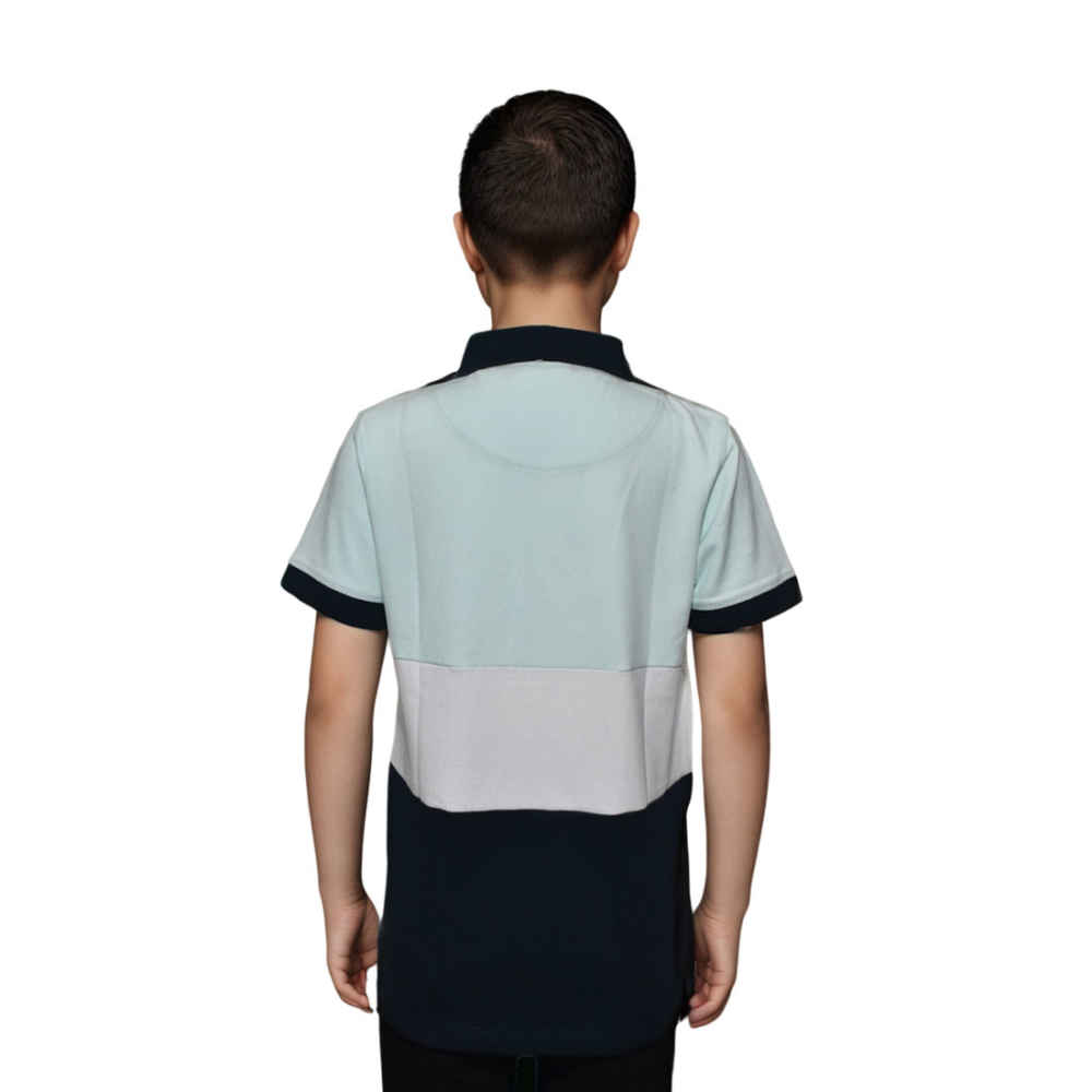 Burberry Sky Blue Premium Quality Kids T-shirt-1