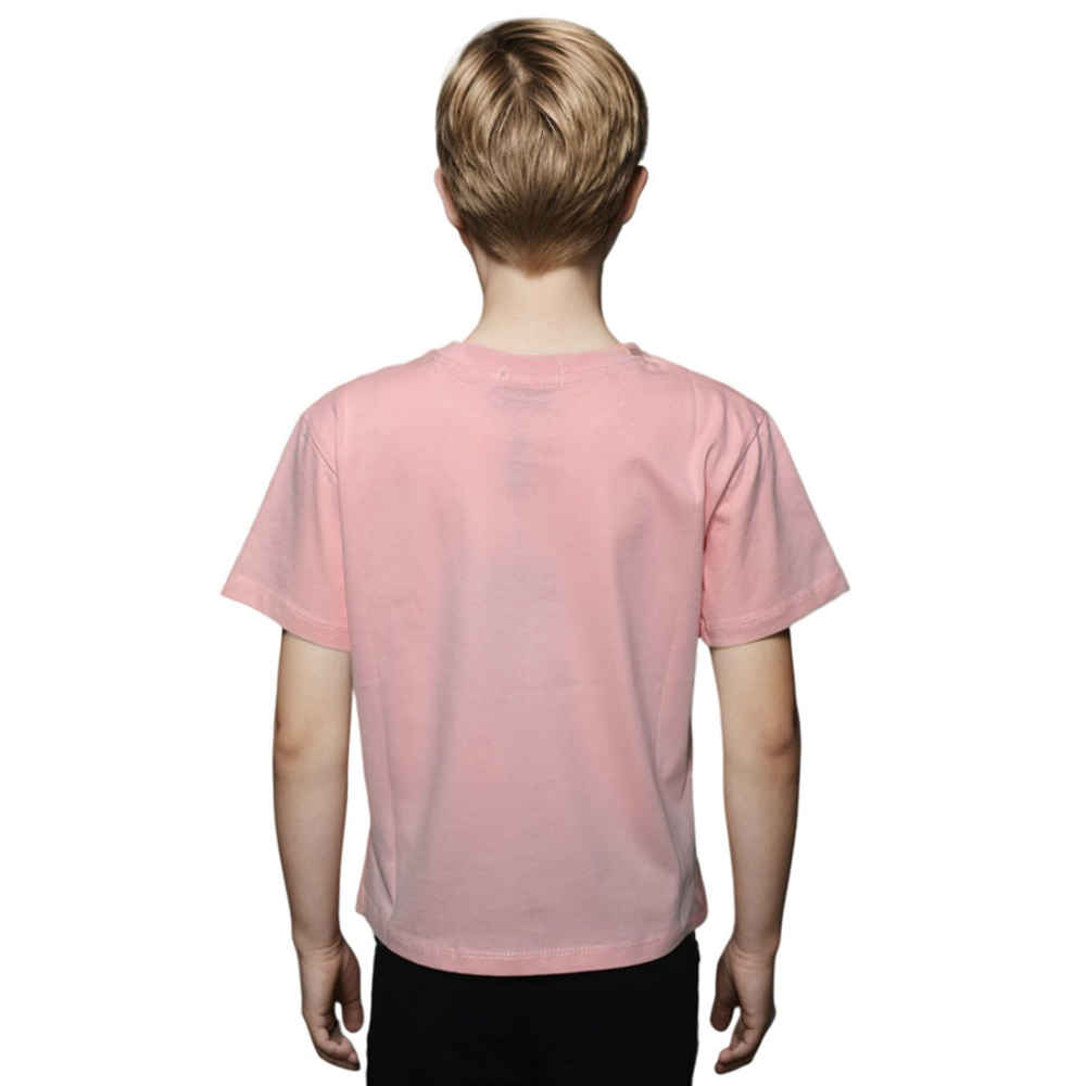 Burberry Roscoe Teddy Print Pink Kids T-shirt-1