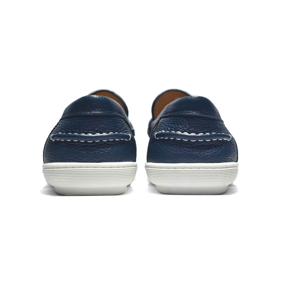 Hermes Blue Premium Luxury Casual Loafers-4