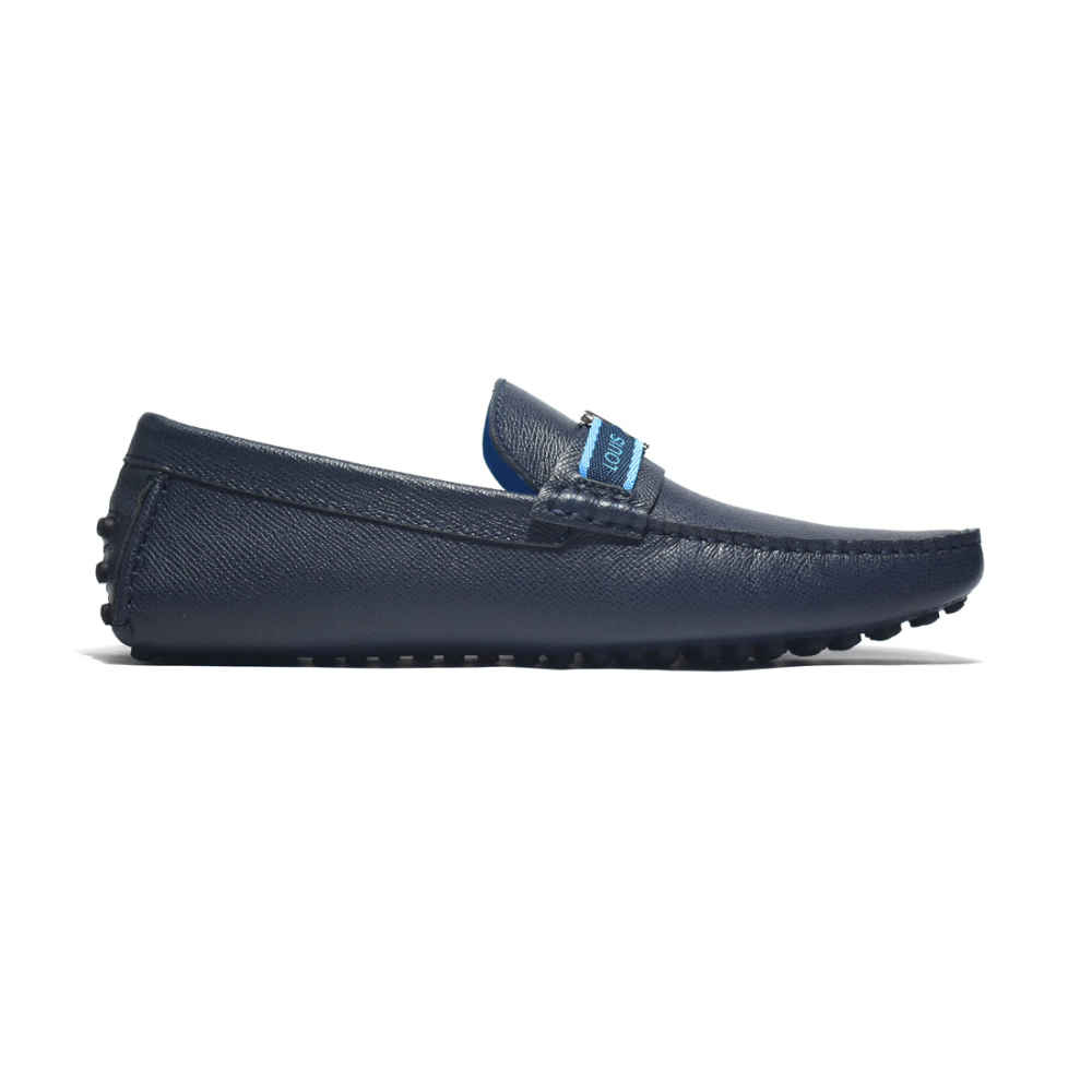 Louis Vuitton Blue Premium Luxury Loafers-2