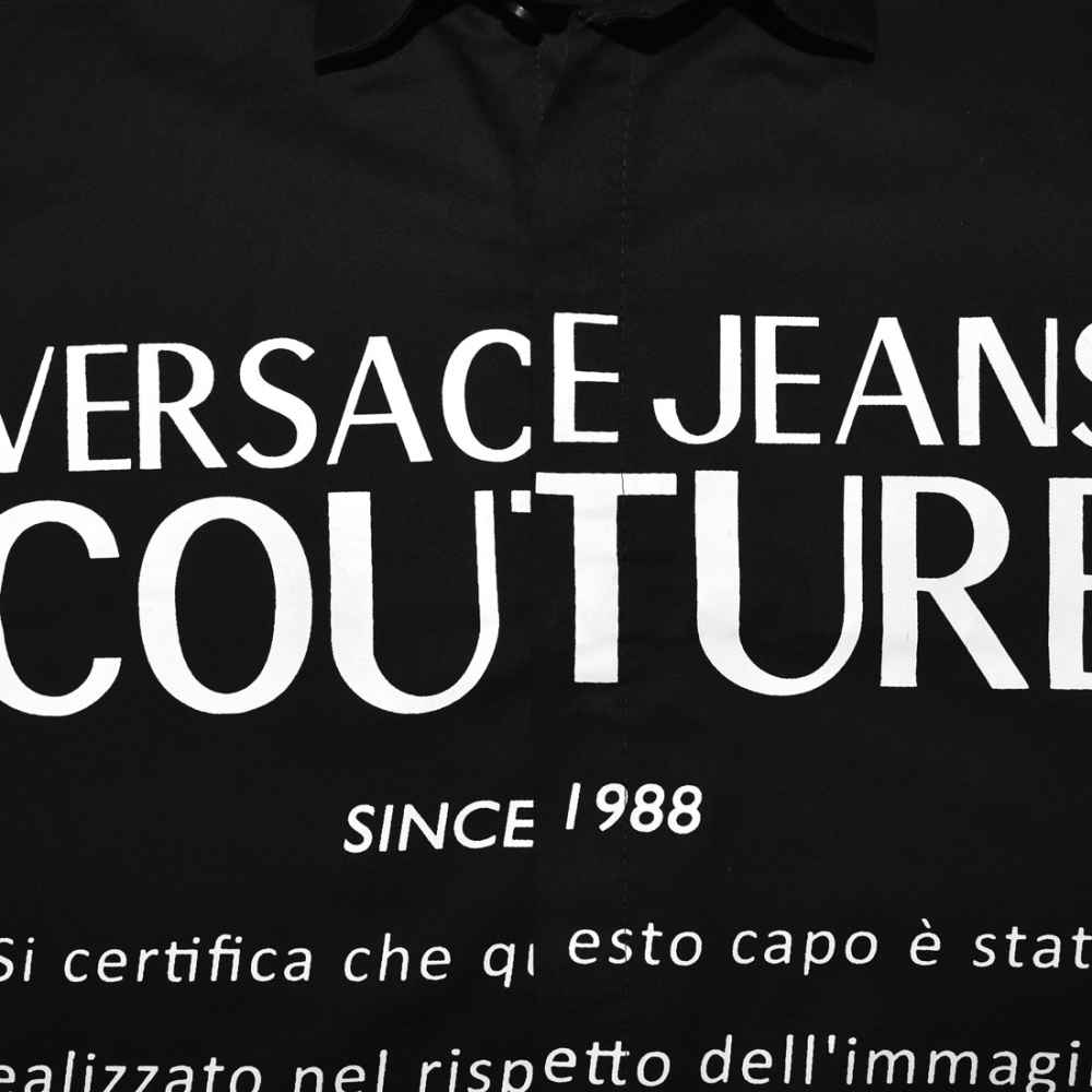 Versace Jeans Couture Black Premium Quality Shirts-4