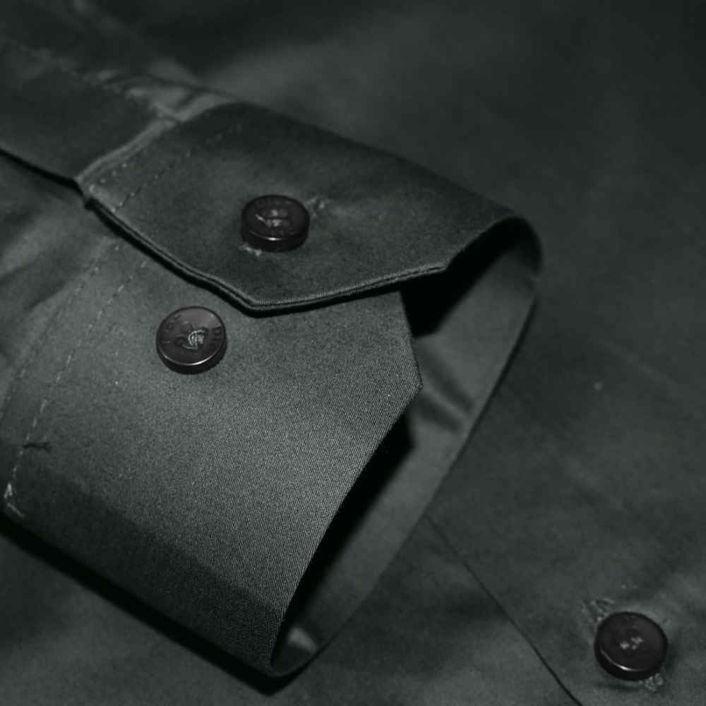 Dior Green Oblique Pattern Pocket Logo Shirt-6