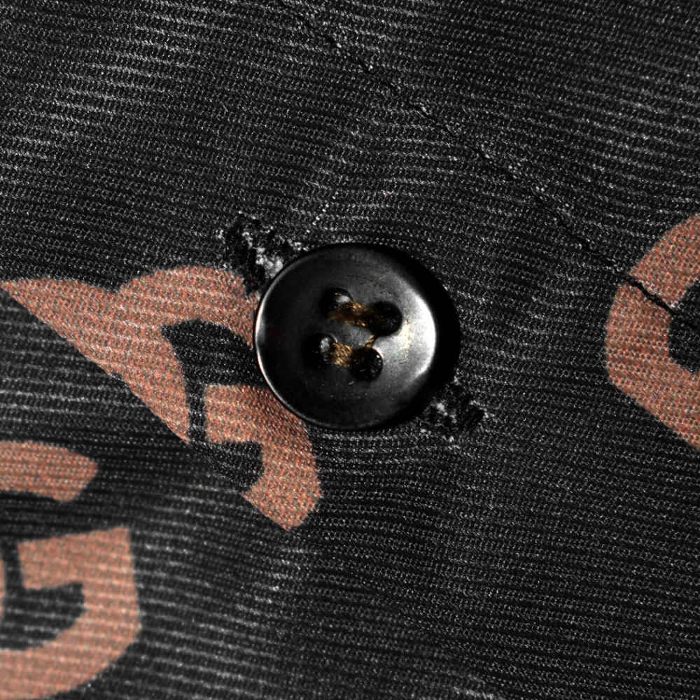 Dolce & Gabbana All-Over Logo Print Black Premium Shirt-3