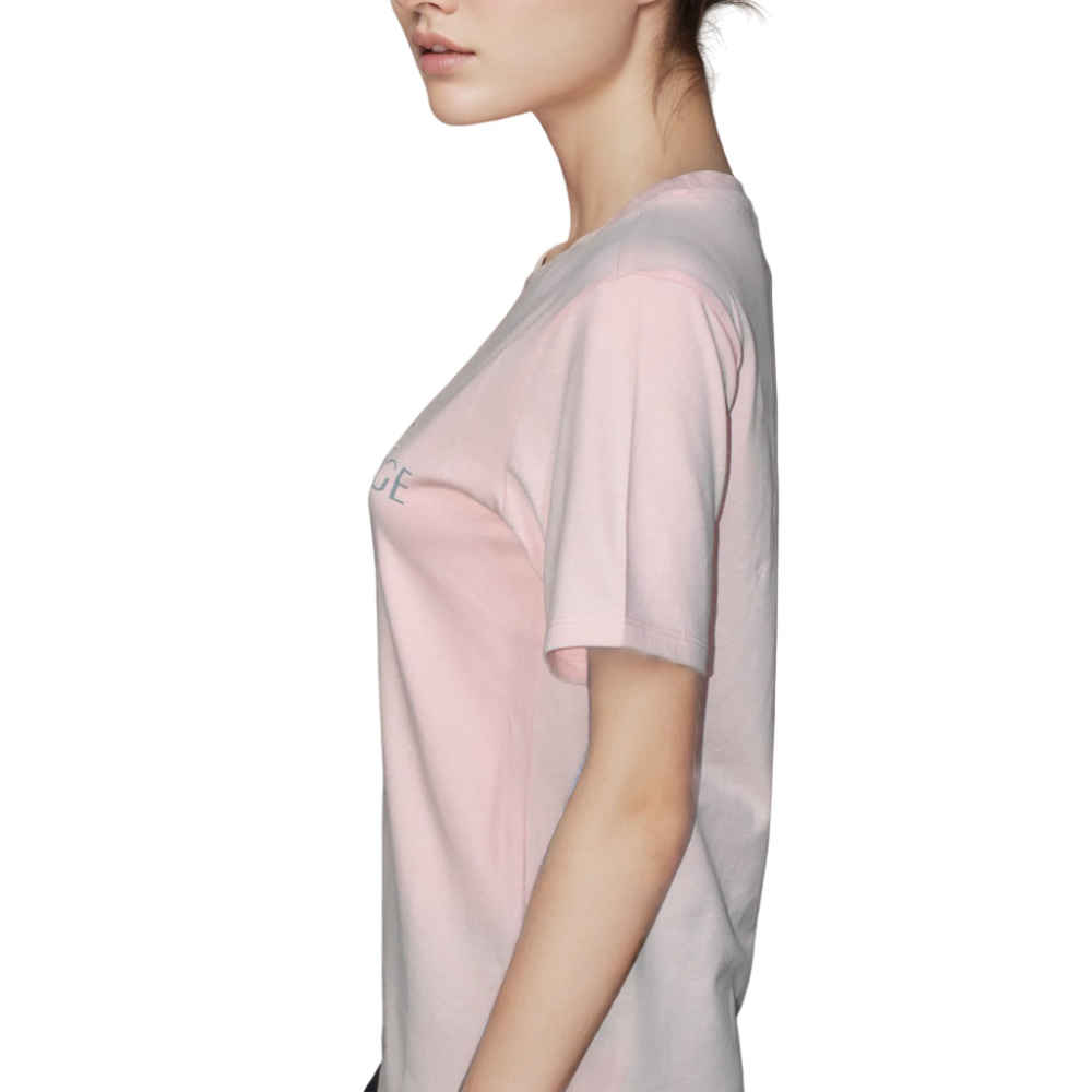 Armani Exchange Pink Premium Quality Women T-shirt-thumb-2