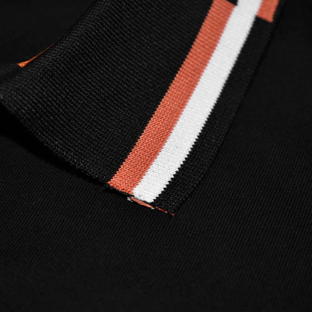 Hermes Black Premium Luxury Polo T-shirt-4