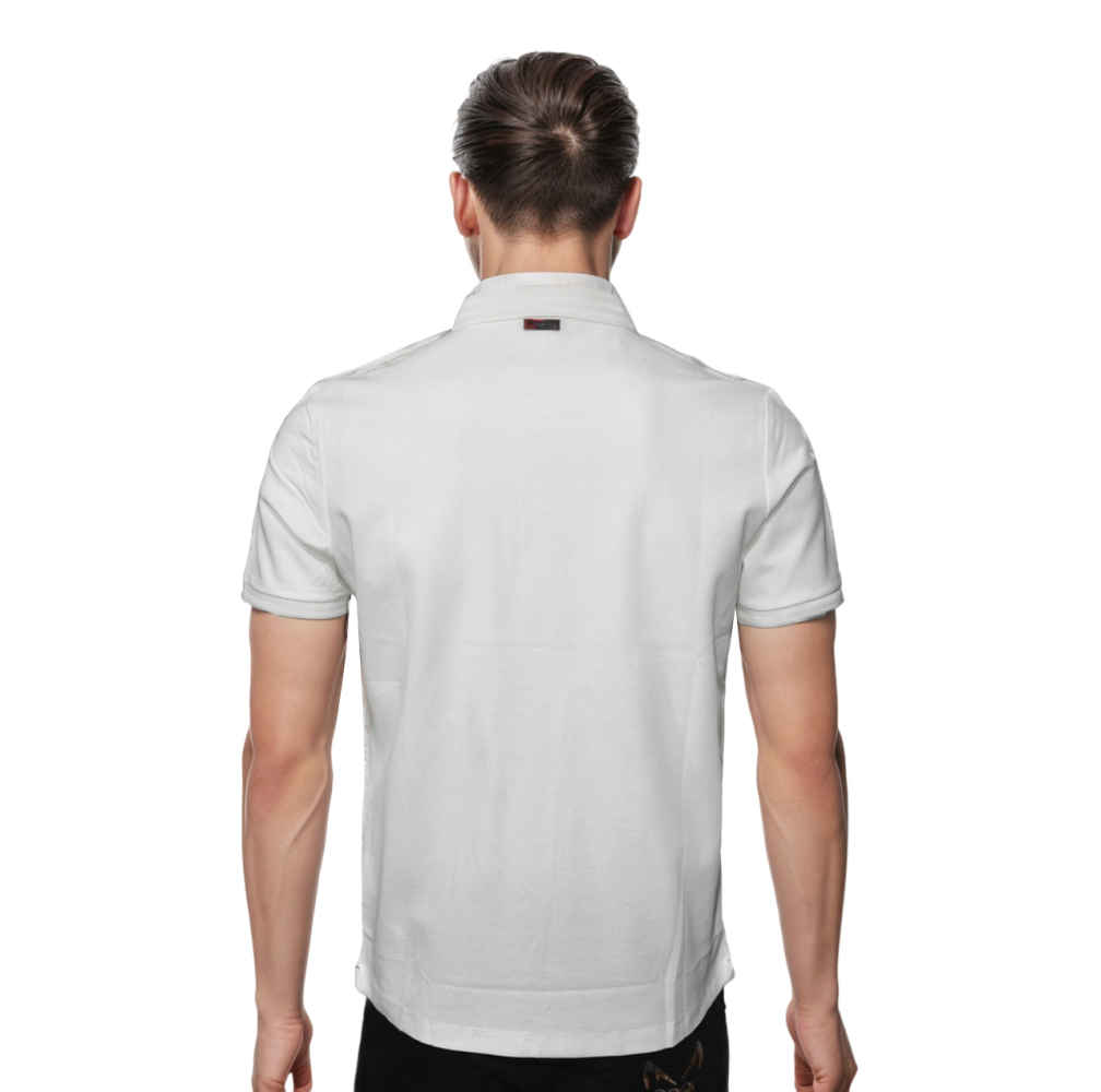 Zegna White Premium Quality T-shirt-1