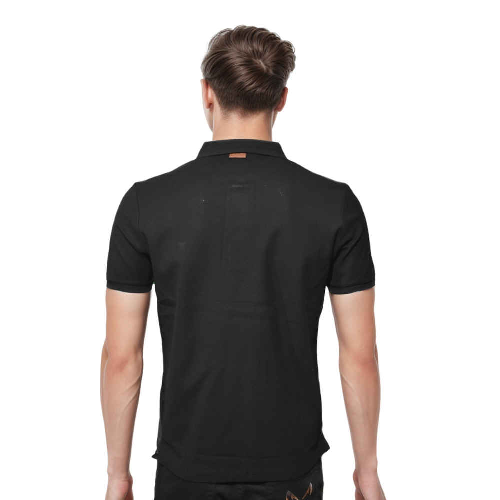 Zegna Black Premium Quality T-shirt-1