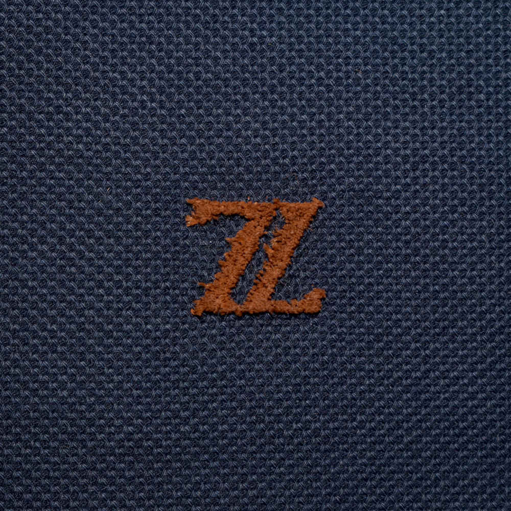 Zegna Blue Premium Quality T-shirt-thumb-3