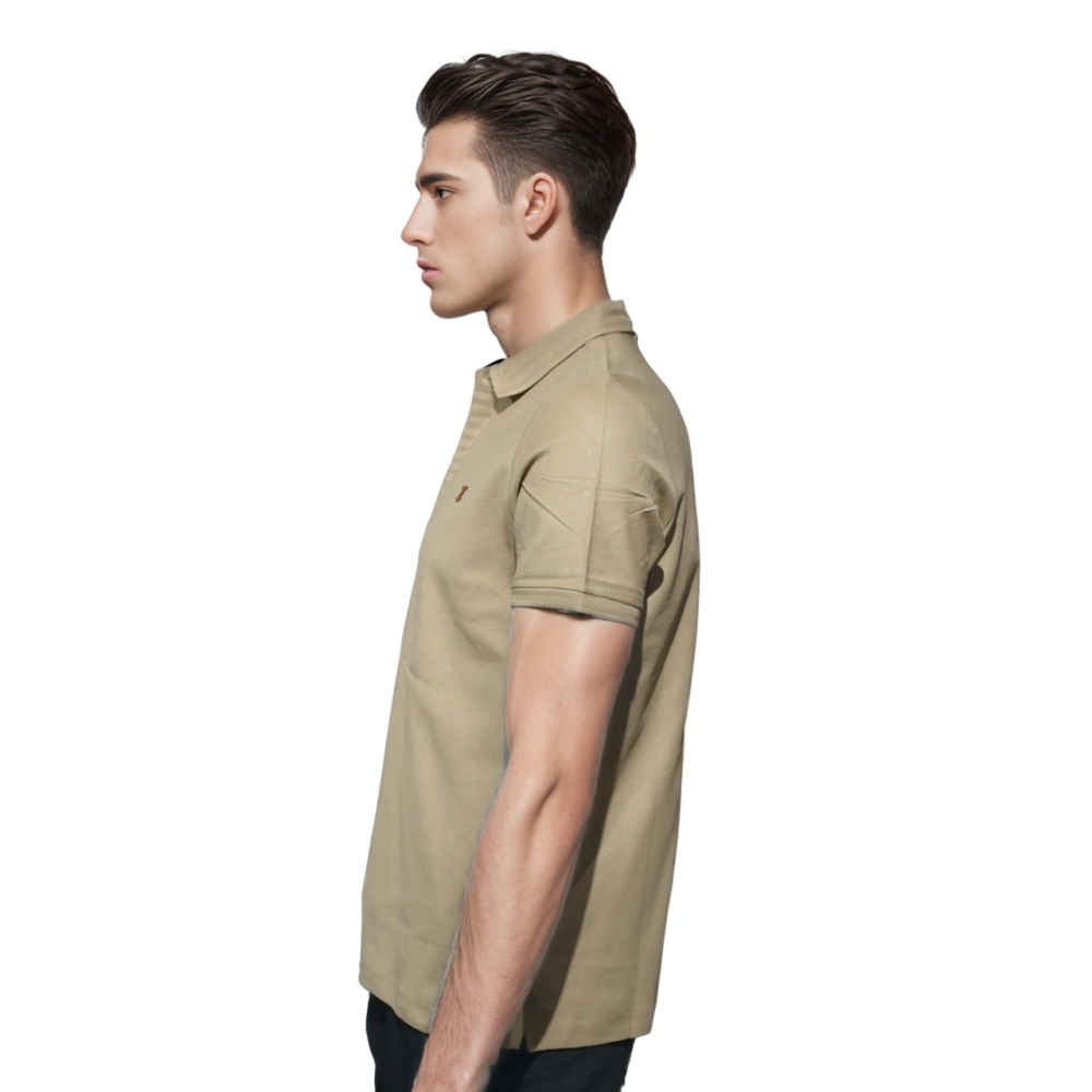 Zegna Brown Premium Quality T-shirt-2