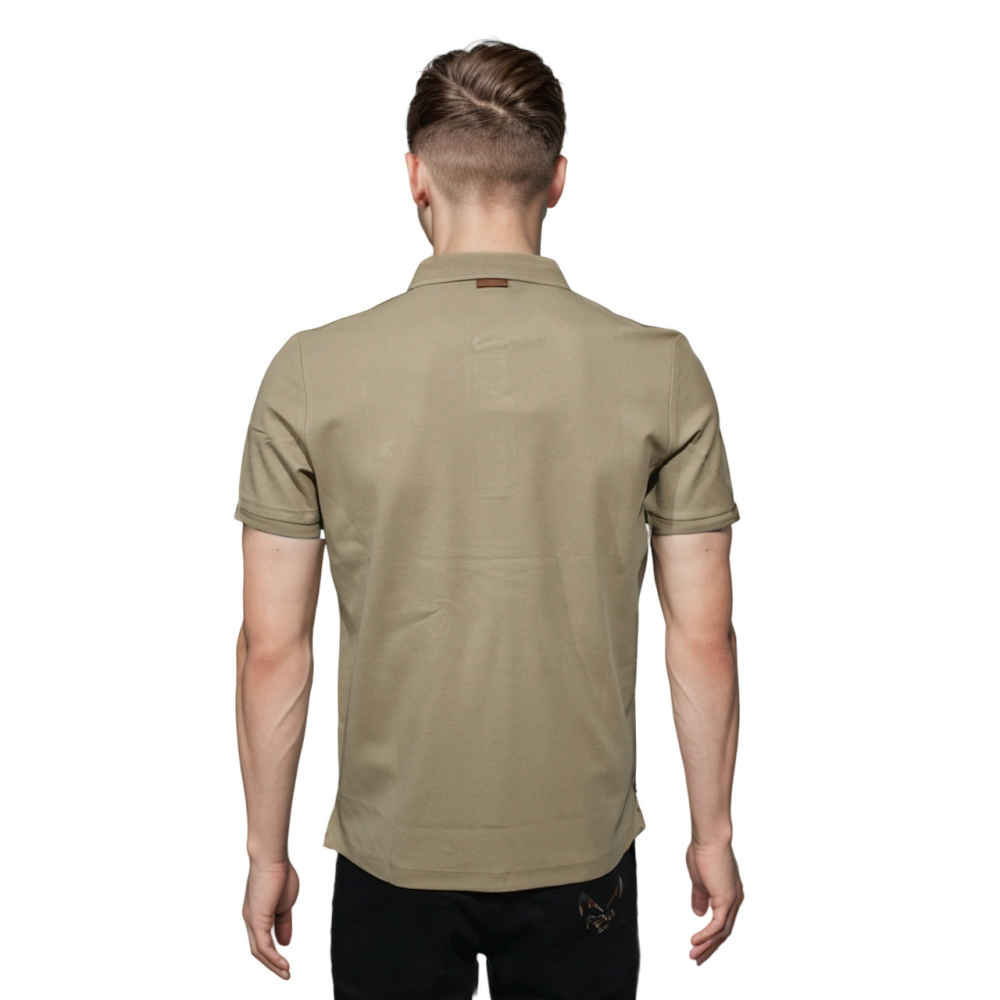 Zegna Brown Premium Quality T-shirt-1