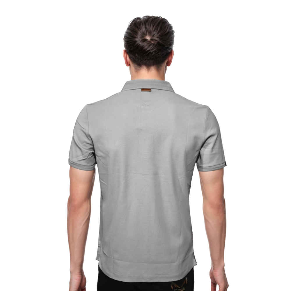Zegna Grey Premium Quality T-shirt-1