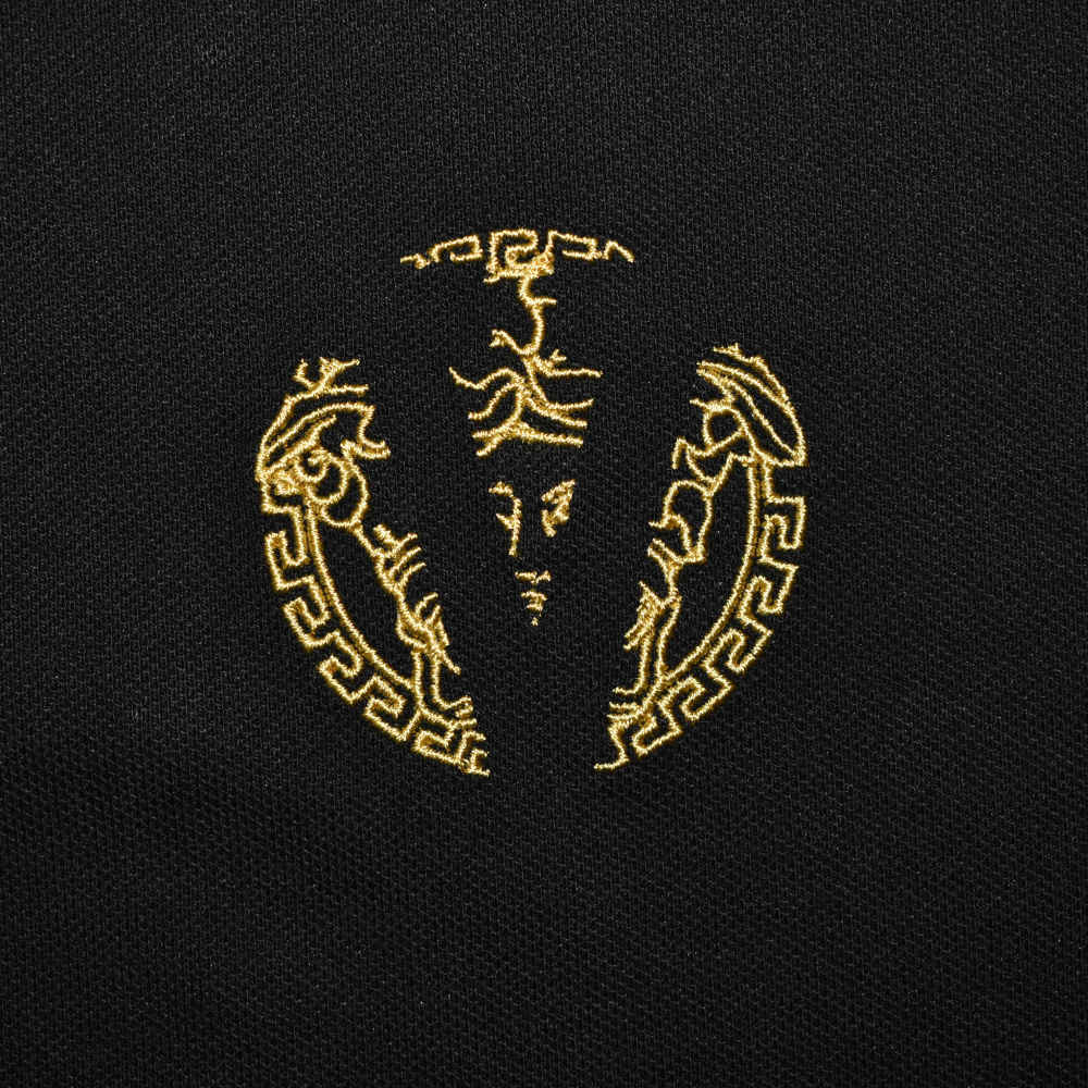 Versace Black Premium Quality T-shirt-3