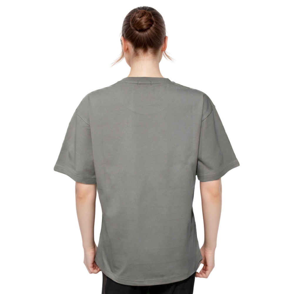 Burberry Teddy Print Grey Oversized Women T-shirt-1