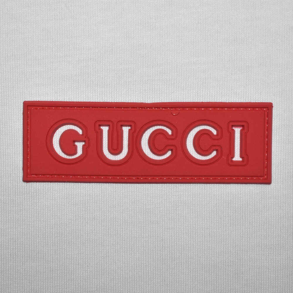 Gucci White Premium Quality T-shirt-3