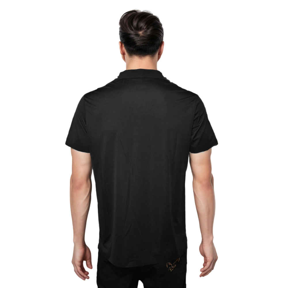 Versace Black Premium Quality Polo T-shirt-1