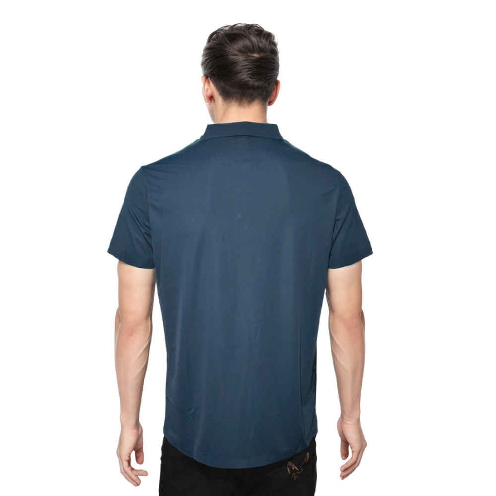 Versace Blue Premium Quality Polo T-shirt-1